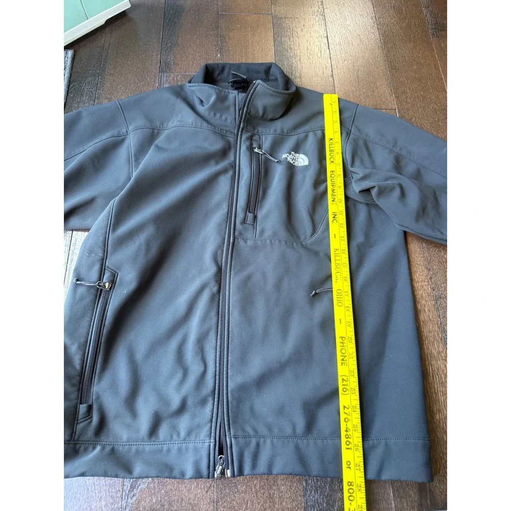 The North Face Mens Apex Bionic Softshell Jacket Black Windproof XL black